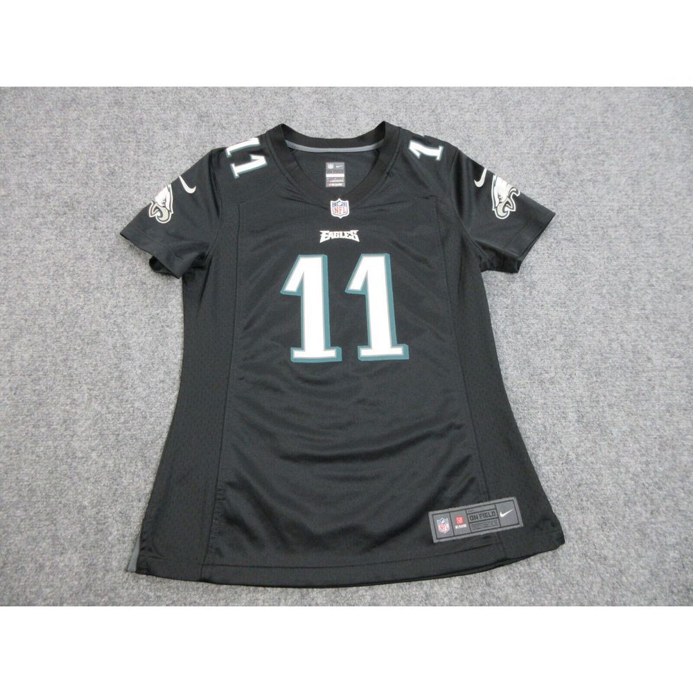 Carson Wentz Philadelphia‎ Eagles Jersey Boys Medium Black NFL Football Nike